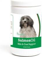 Healthy Breeds Golosinas suaves de aceite de salmón para perro Tibetan Terrier 90 unidades