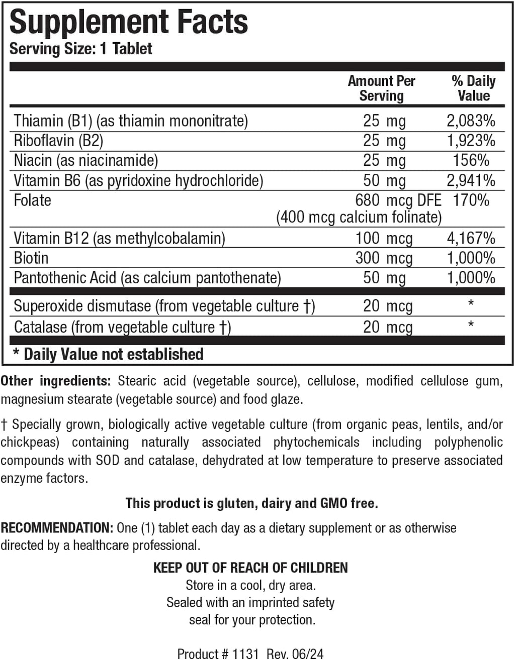 BIOTICS RESEARCH Bio B Complex - Complejo B de Alta Potencia con Folato y Vitaminas B2, B6 y B12 para la Producción de Energía, 90 Comprimidos
