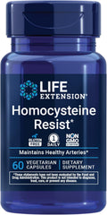 Life Extension Homocysteine Resist Cápsulas Vegetarianas, 60 unidades