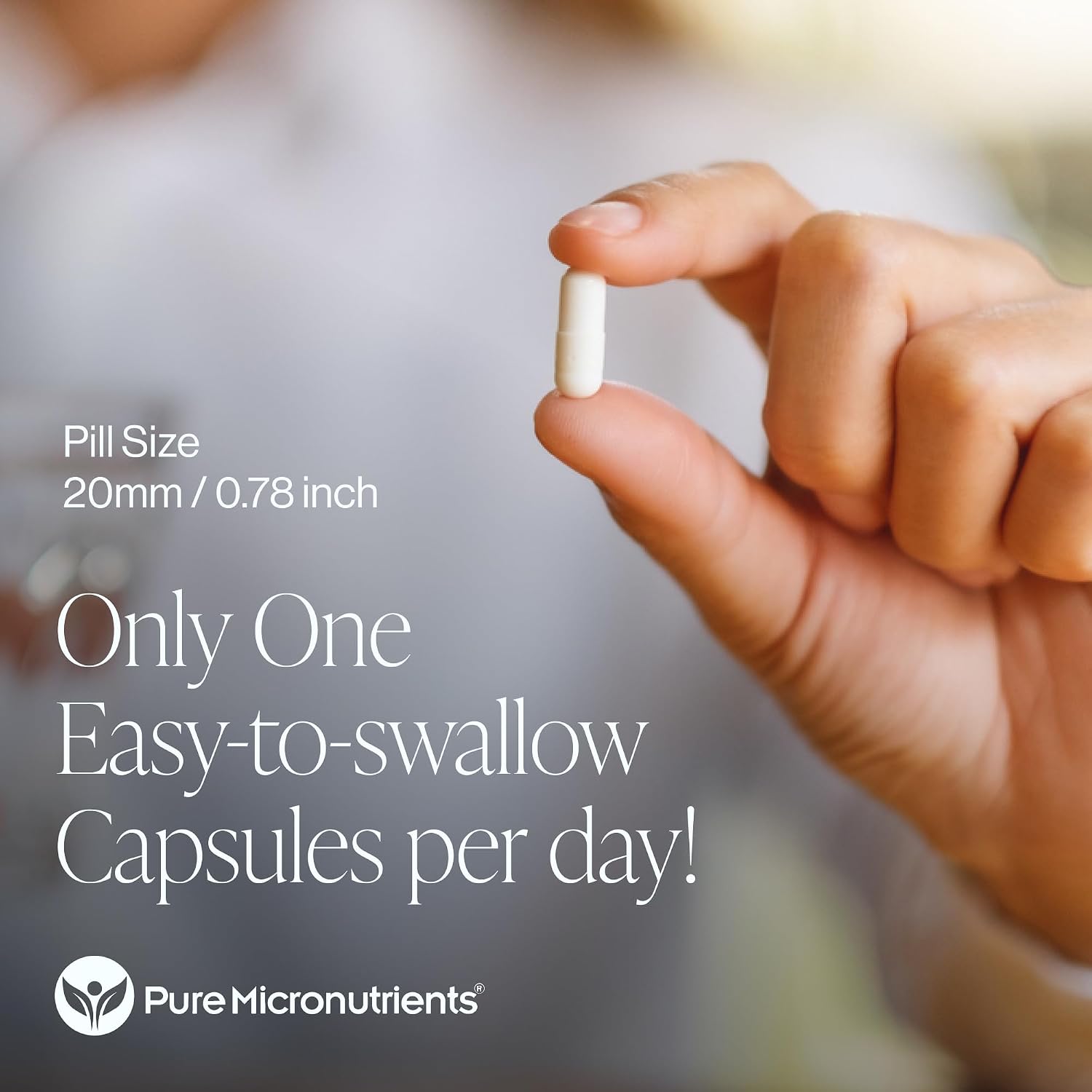 Pure Micronutrients Vitamina D3 K2 - MK7 100mcg, D3 5000 UI, con BioPerine - Vegano - 60 Cápsulas