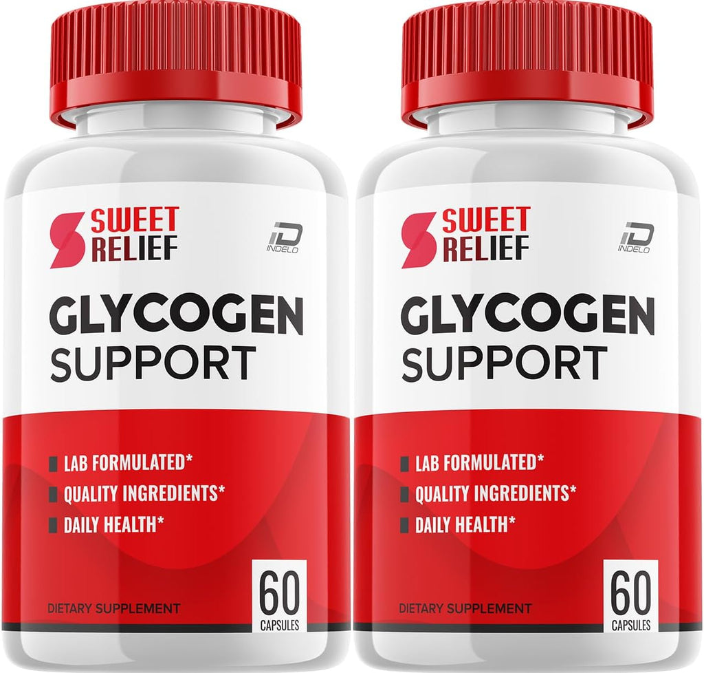 Sweet Relief Support Capsules - Fórmula Avanzada SweetRelief Optimizer (2 Paquete - 120 Cápsulas)
