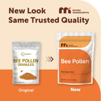 Micro Ingredients Gránulos de Polen de Abeja, 908 g (2 lb), Superalimento Natural, Crudo, Sin OGM, Sin Gluten
