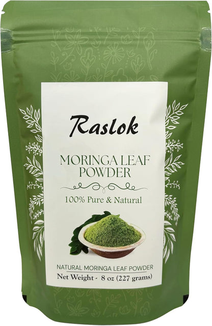 Moringa en Polvo | 100% Pura Hoja de Moringa sin Tallos | Raslok (226 g) – Image 1
