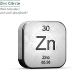 NutriCology Zinc Citrate - 25 mg - 60 Capsules