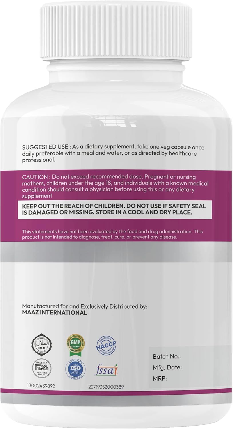 GlossiLife Sciences Pueraria Mirifica 500mg - 120 Cápsulas
