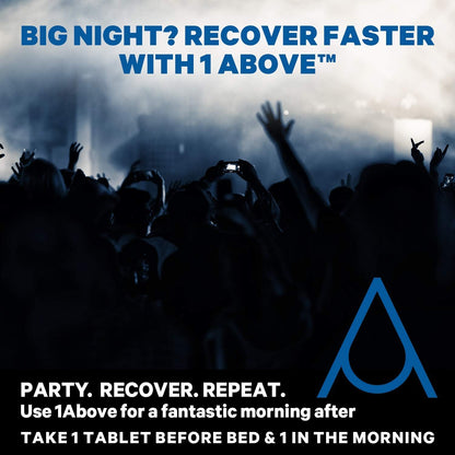 1Above Jet Lag Relief Tablets - – Energía natural: Sin cafeína ni estimulantes. Obtén un extra de vitalidad de – Image 7