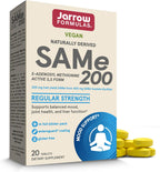Jarrow Formulas SAMe 200 mg - 20 Tabletas con Recubrimiento Entérico