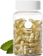 Ritual Multivitamínico Prenatal para Mujeres - Vitaminas y Minerales Esenciales para el Embarazo - Ácido Fólico, Colina, Omega-3 DHA, Hierro - Vegano - Menta - 60 Cápsulas - 30 Dosis