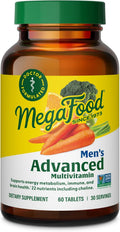 MegaFood Multivitamínico Avanzado para Hombres, 60 Comprimidos (30 Dosis)