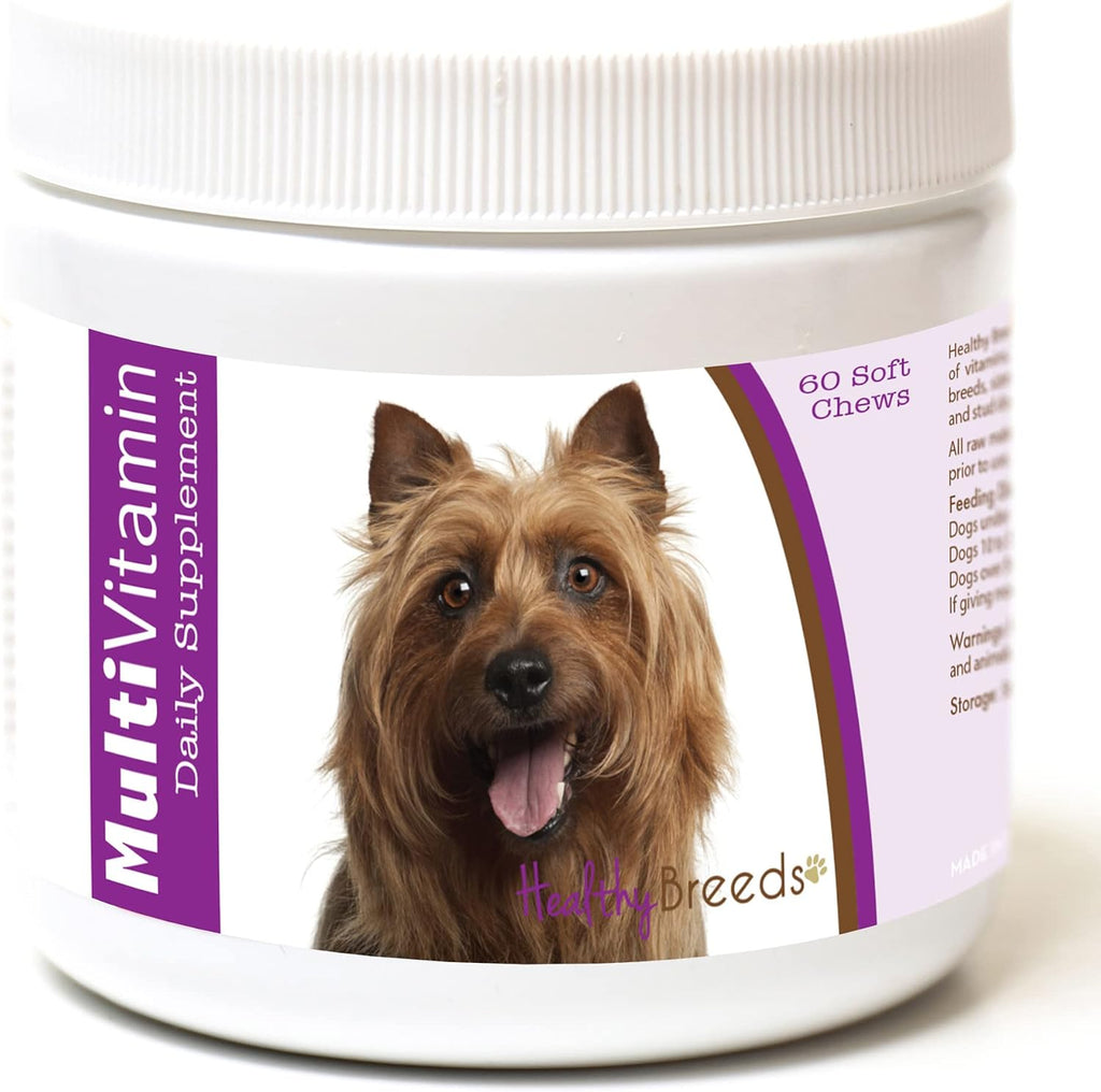 Healthy Breeds Multivitamínico Masticable para Perros Australian Terrier, 60 unidades