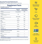 Ritual Multivitamínico Prenatal para Mujeres - Vitaminas y Minerales Esenciales para el Embarazo - Ácido Fólico, Colina, Omega-3 DHA, Hierro - Vegano - Menta - 60 Cápsulas - 30 Dosis