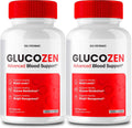 Glucozen Cápsulas, Fórmula Natural de Máxima Potencia, 2 Paquetes