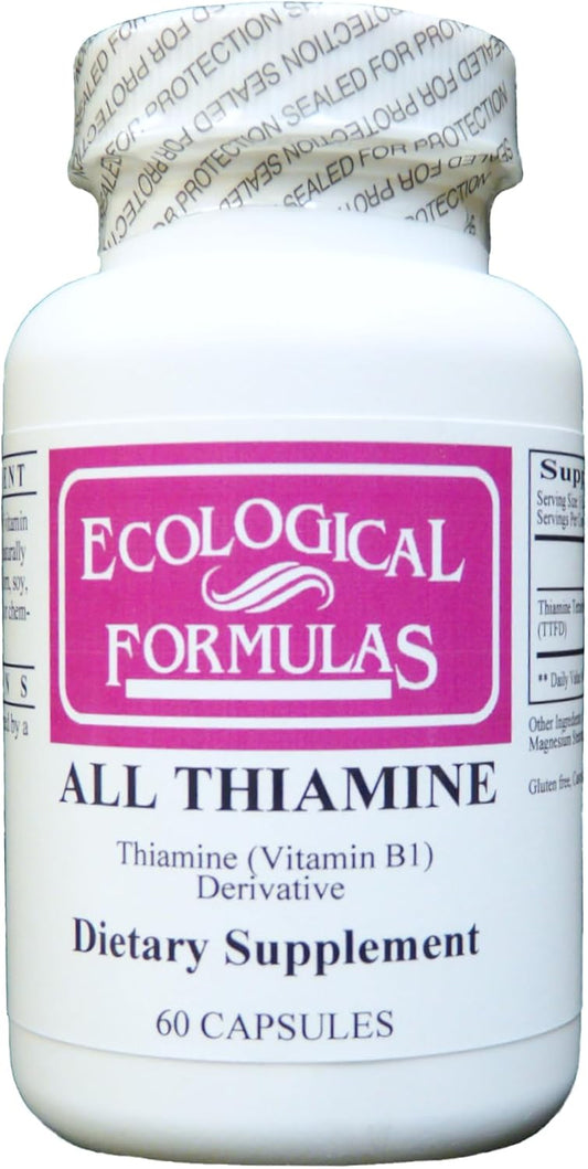Allithiamine 50 mg 60 Cápsulas