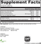 XYMOGEN Immune Essentials Daily - Vitamina C, Zinc y Quercetina - Apoyo Inmunológico Diario, Antioxidante y Respiratorio - 120 Cápsulas