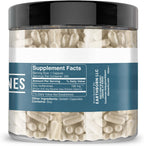 Earthborn Elements Isoflavonas de Soja - 200 Cápsulas, Puras y sin Aditivos