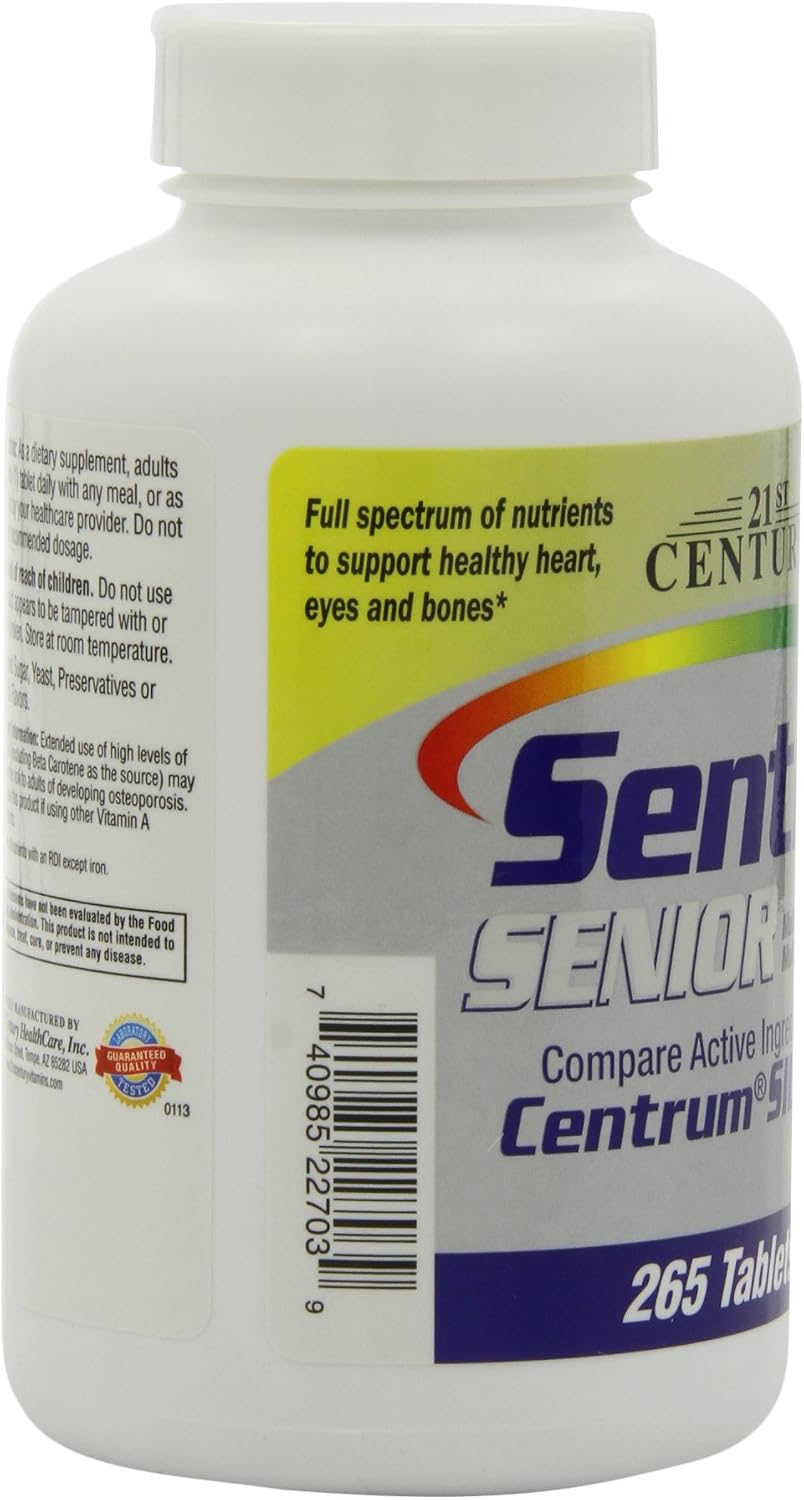 21st Century Sentry Senior, 265 comprimidos (Paquete de 2)