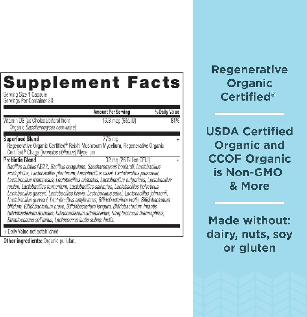 Ancient Nutrition Probióticos para Mujeres, 30 Cápsulas