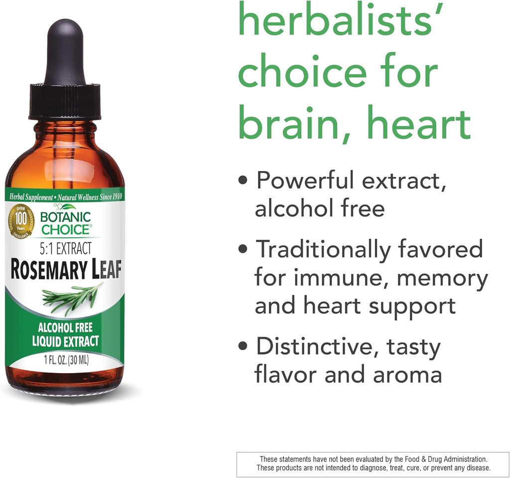 Botanic Choice Rosemary Leaf Liquid Extract, 1 Fluid Ounce