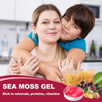Gel de Seamoss Irlandés Silvestre con Saúco y Jengibre - SumDIP - 524g