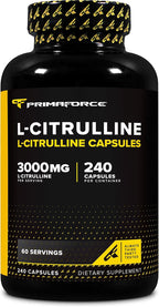 Primaforce L-Citrulline 3000mg, 240 Cápsulas, 60 Porciones