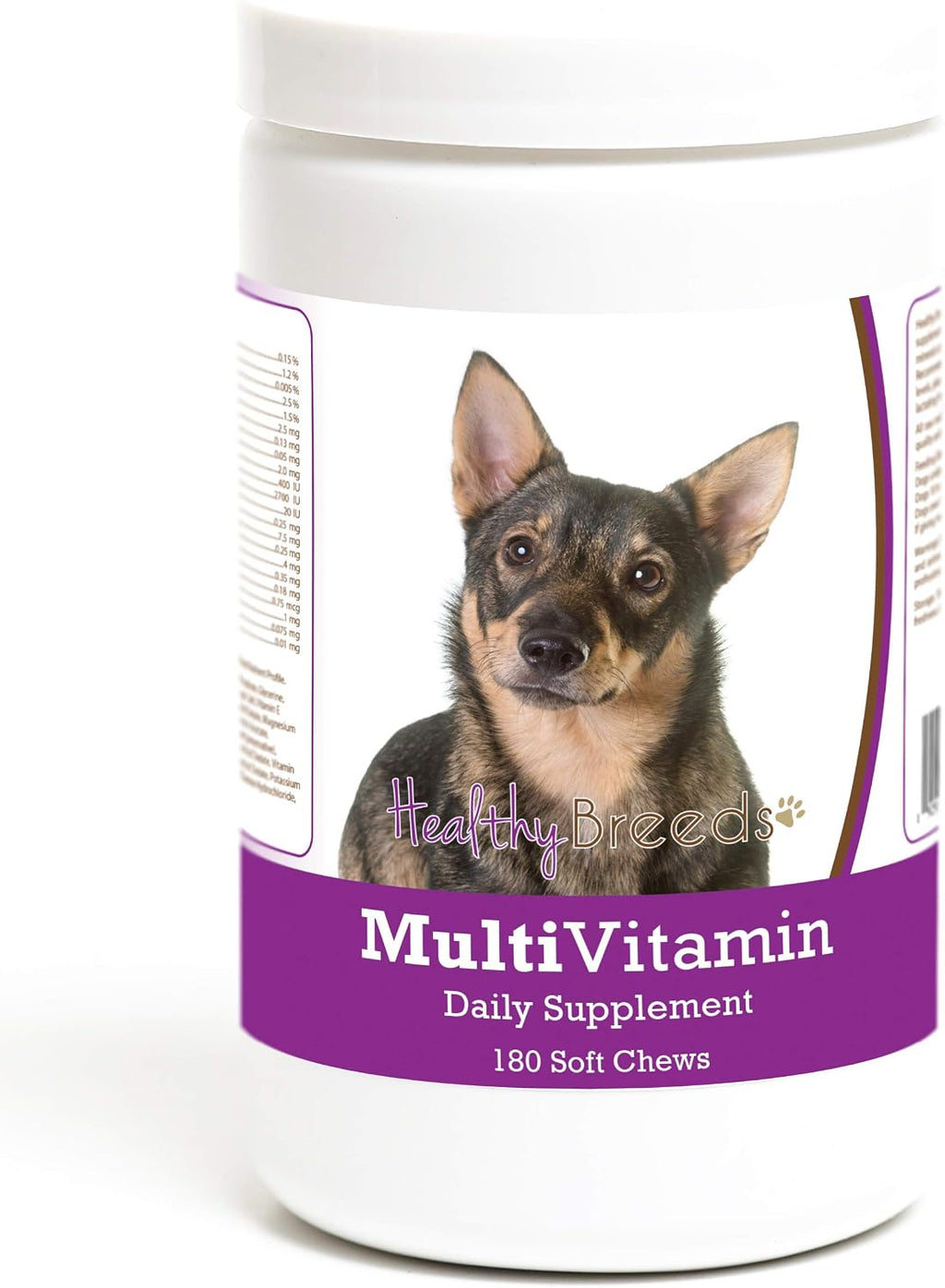 Healthy Breeds Swedish Vallhund Multivitamin Soft Chew for Dogs 180 Count