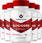 Sweet Boost - Suplemento de Apoyo de Glucógeno, Cápsulas (5 Paquetes)