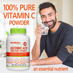 NutriBiotic Ascorbic Acid Vitamin C Powder, 454 g