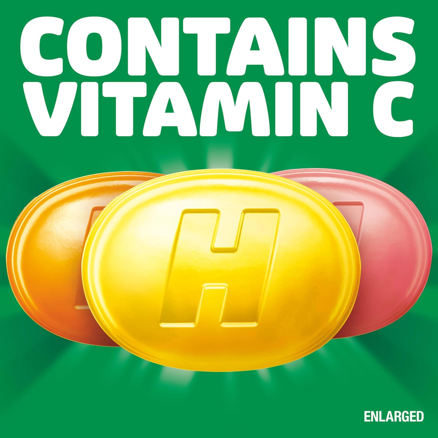 HALLS Defense Caramelos de Vitamina C Surtidos Cítricos 80 uds