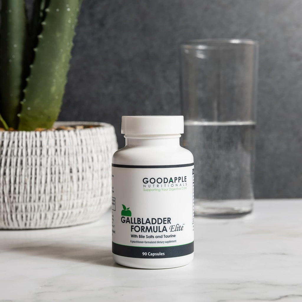 Gallbladder Formula Elite – Sales Biliares, Taurina y Enzimas Digestivas para la Digestión de Grasas – 90 Cápsulas