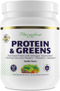 Paradise Herbs ORAC Energy Proteínas y Verduras en Polvo - Vainilla, 14 raciones