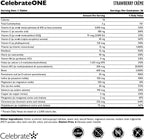 CelebrateONE Chewables Iron Free - Multivitamínico Bariátrico Masticable - Sabor Fresa Crema (30 tabletas)
