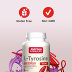 Jarrow Formulas L-Tyrosine 500 mg - 100 Cápsulas