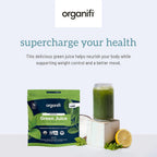 Organifi GO Packs - Green Juice - Mezcla Orgánica de Superalimentos Verdes - 15 Paquetes de Viaje