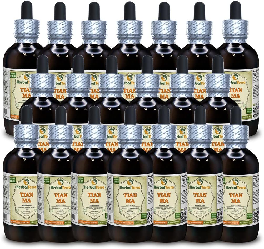 Tian Ma (Gastrodia elata) Tintura - Extracto Líquido Concentrado 4x120 ml