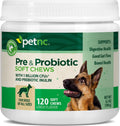 PetNC Natural Care - Masticables blandos Pre y Probióticos para perros sabor hígado y queso, 120 unidades