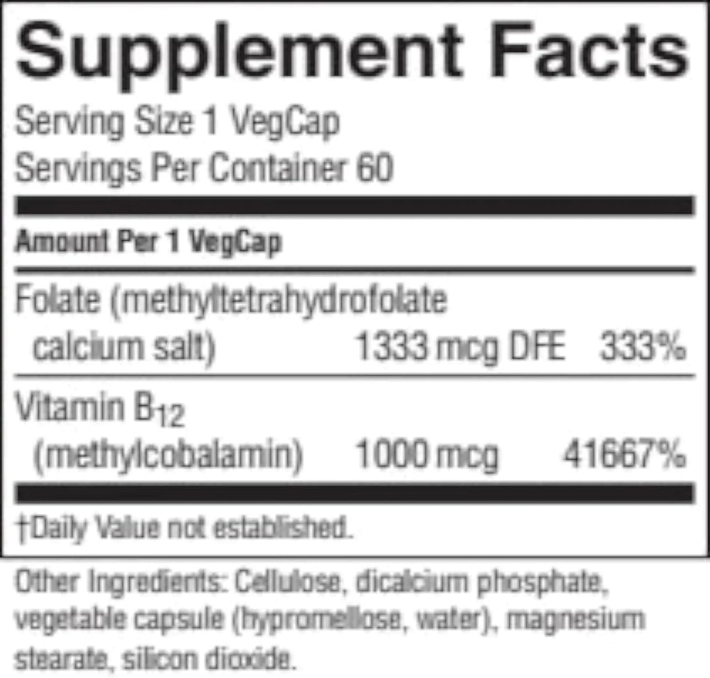 Nature's Sunshine Methyl Combo 60 Cápsulas