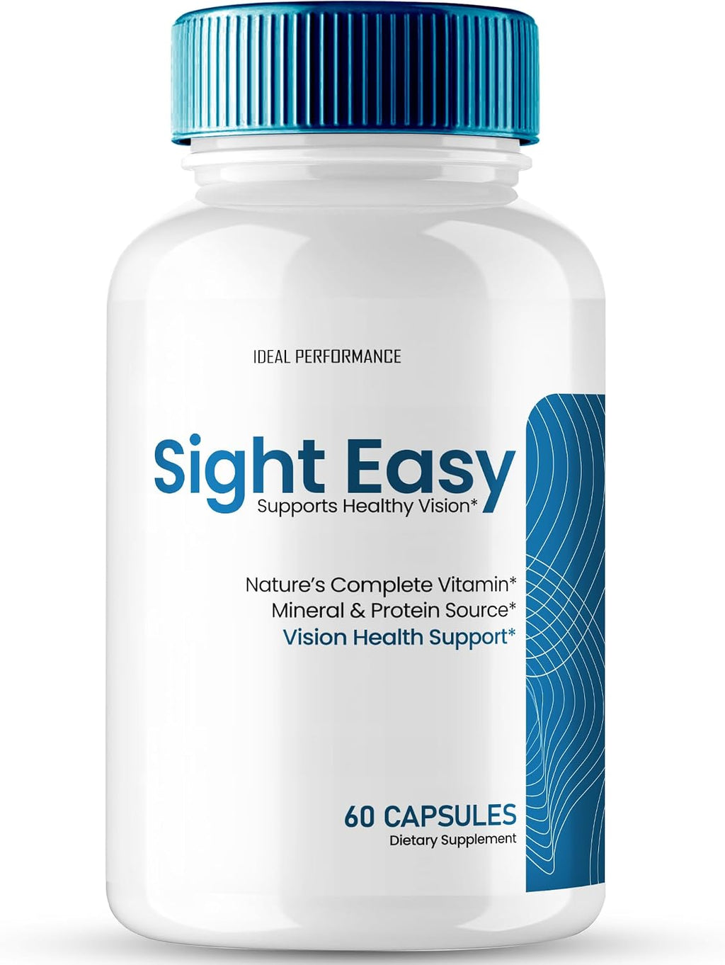 Sight Easy Eye Vitamins & Mineral Supplements - Maximum Strength, 60 Cápsulas