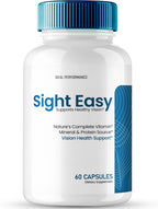 Sight Easy Eye Vitamins & Mineral Supplements - Maximum Strength, 60 Cápsulas