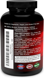 Divine Bounty Complejo de Berberina Puro - 600mg por Cápsula de Berberina HCl - 60 Cápsulas Vegetarianas
