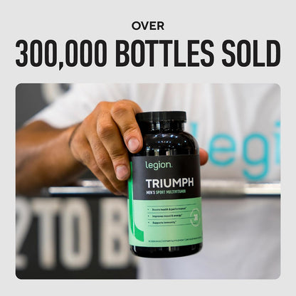 LEGION Triumph Multivitamínico para Hombres - 21 Vitaminas y Minerales - 30 Dosis – Image 9