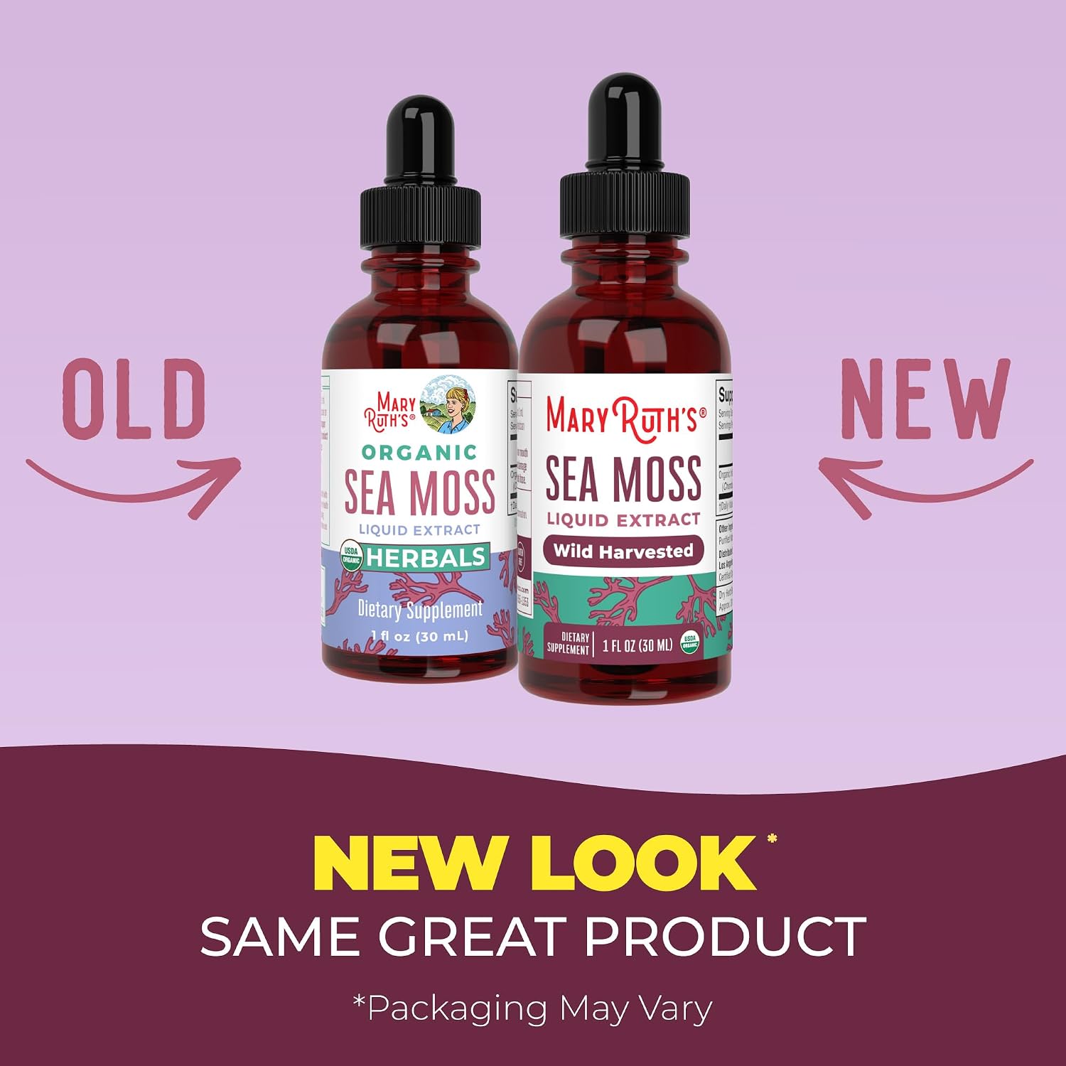MARYRUTH'S Organic Irish Sea Moss Liquid Drops - 30 ml