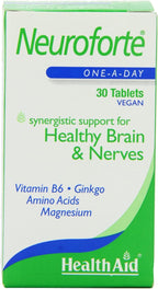 Health Aid NeuroForte Complejo B con Aminoácidos - 30 Comprimidos