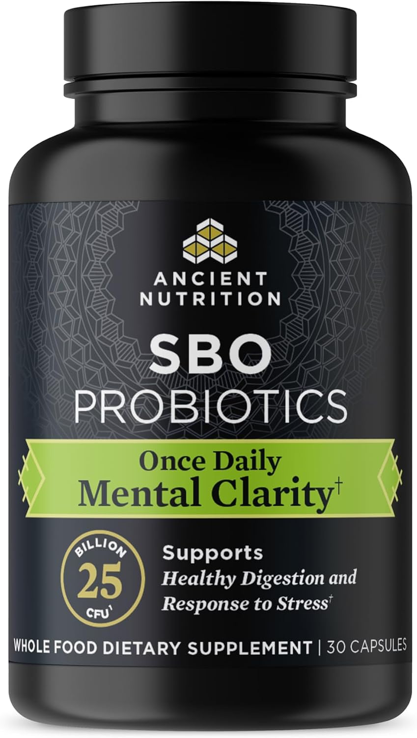 Ancient Nutrition Probióticos para Mujer, 30 Cápsulas, 25 Mil Millones de UFC