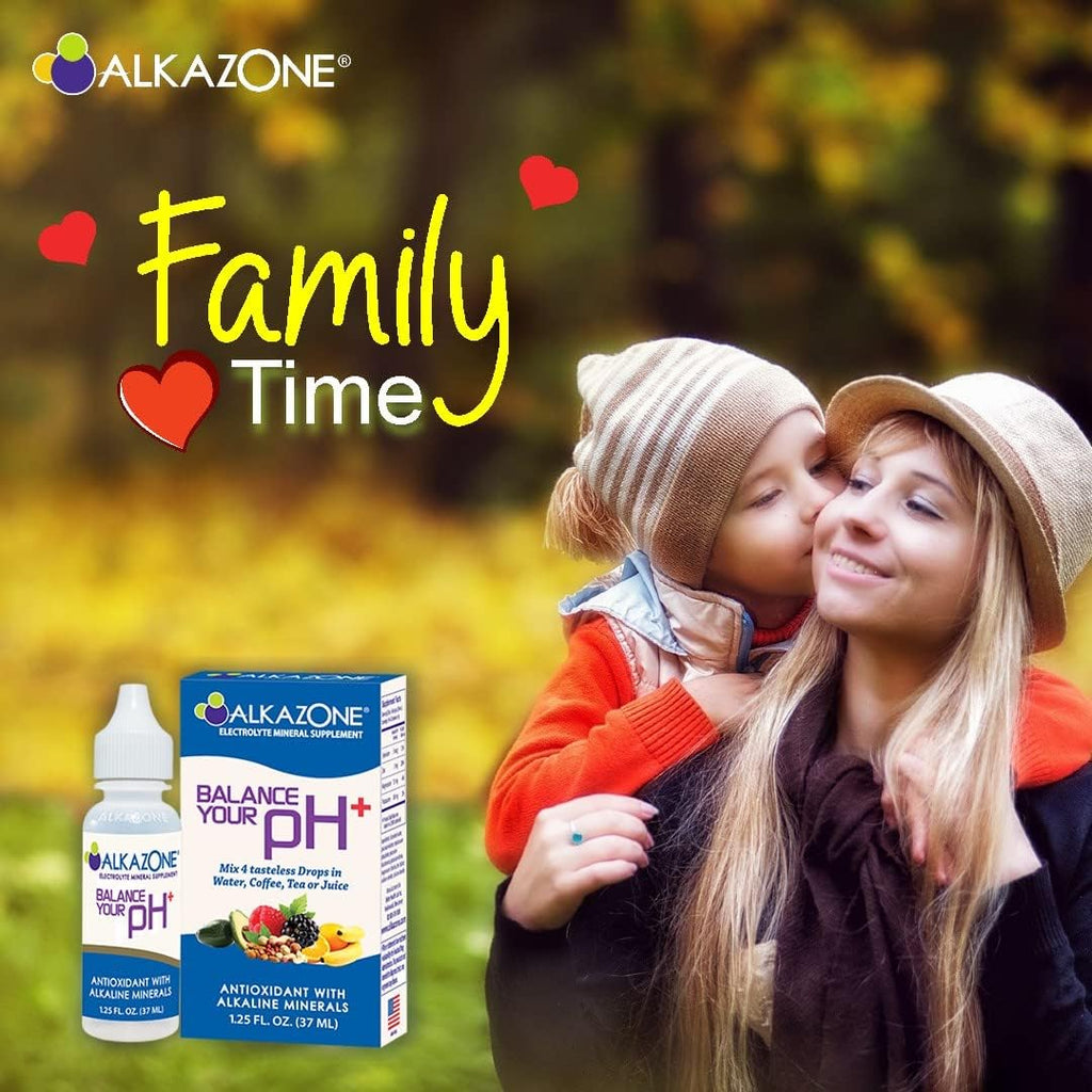 Alkazone Alkaline Mineral Drops - Help Balance Your pH with Antioxidants