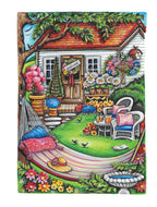 Libro de colorear Creative Haven Hogar Dulce Hogar (Libros de colorear para adultos: Calma)