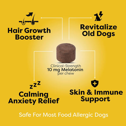 Doc Itchy Rejuvenating Hair-Grower Chews para Perros - 90 Unidades – Image 4