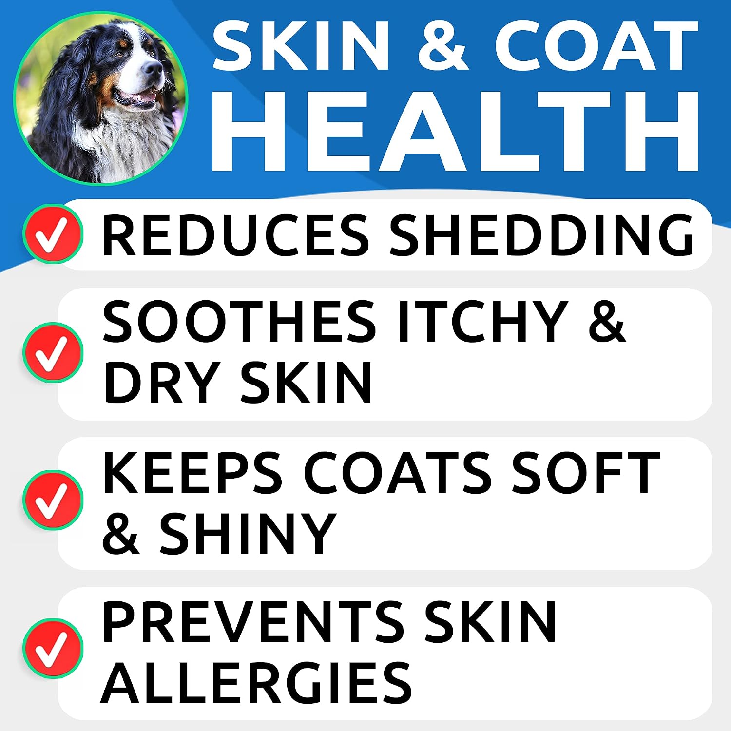 BARK&SPARK Pack de 2 Omega 3 para Perros - 360 Chews de Salmón