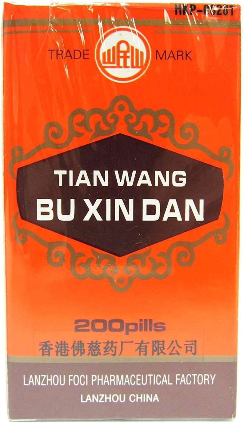Min Shan Tian Wang Bu Xin Dan 200 Comprimidos
