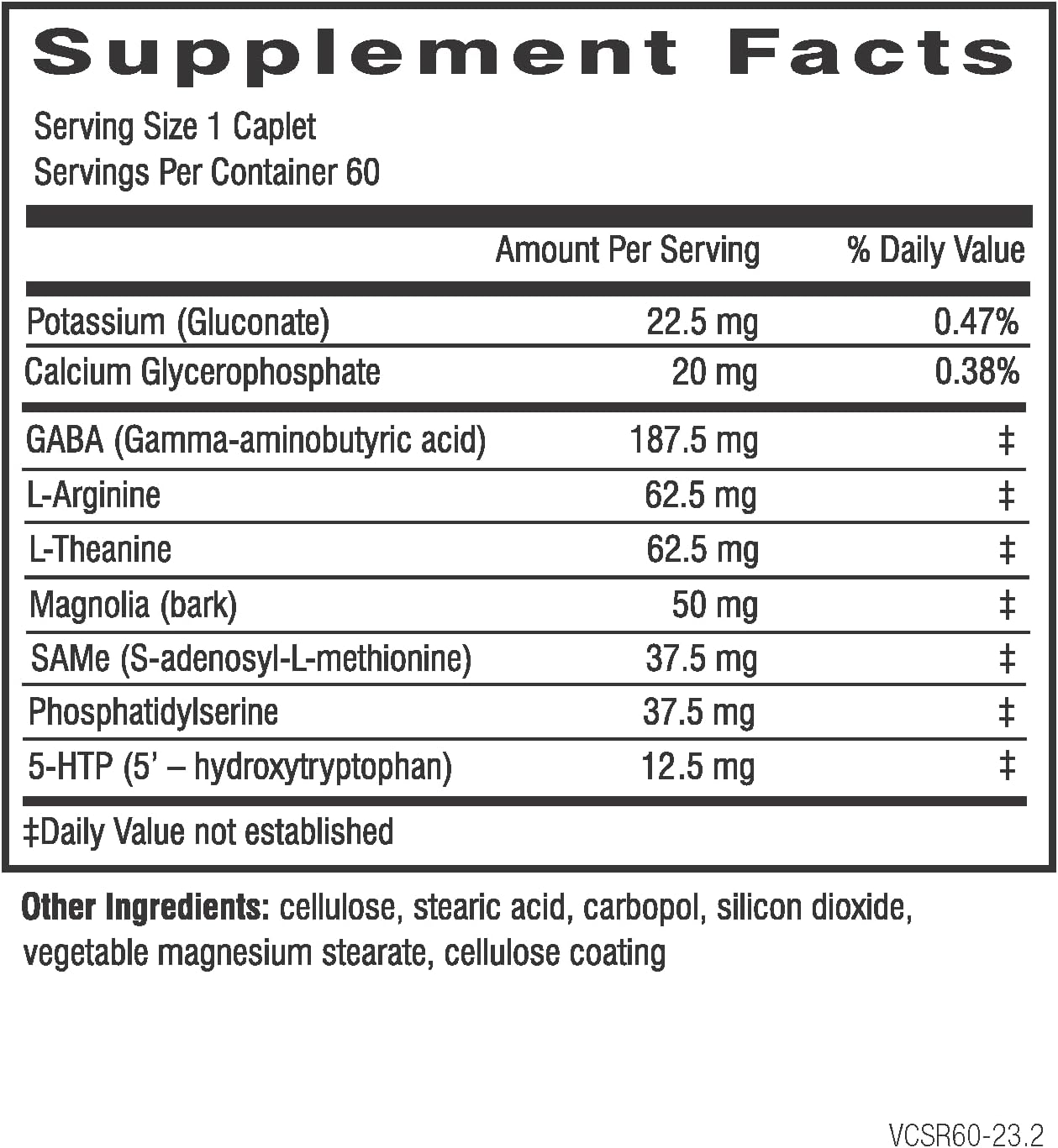 Doctor Wilson's Original Formulations Cortisol Stress Reset - 60 comprimidos