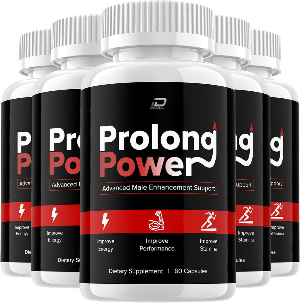Prolong Power - Complemento Alimenticio en Cápsulas, Pack de 5 (300 Cápsulas)